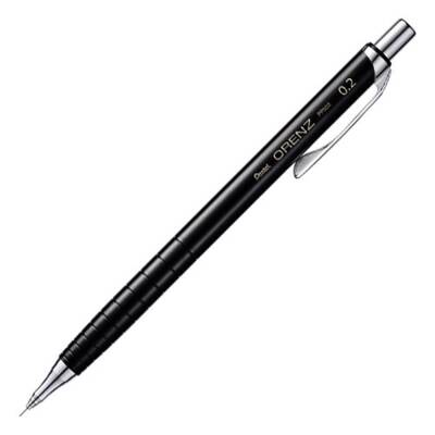 Pentel Mechanical Pencil Orenz 0.2 mm Black (1)