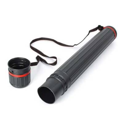 Proje Tüpü Siyah Çap: 8 cm Boy 65-110 cm