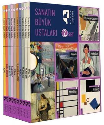 Sanatın Büyük Ustaları -2 10'lu Set