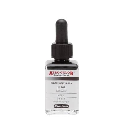 Schmincke Aero Color Akrilik Mürekkep 28 ml 702 Black