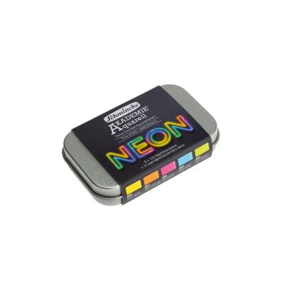 Schmincke Akademie Aquarell 5 Renk Neon Renkler (1)