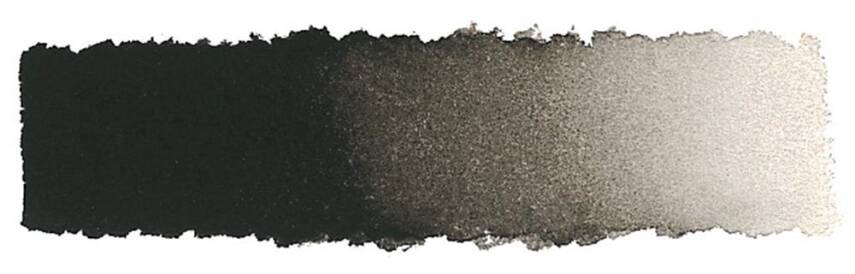 Schmincke Akademie Aquarell Yarım Tablet Sulu Boya 782 Black - 2