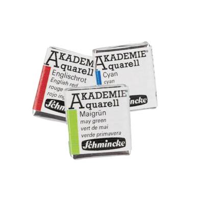 Schmincke Akademie Aquarell Yarım Tablet Sulu Boya