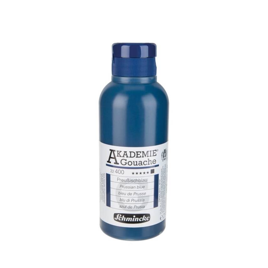 Schmincke Akademie Guaj Boya 250 ml 400 Prussian Blue - 1