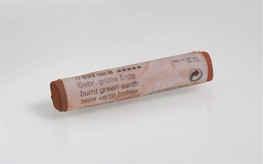 Schmincke Artist Soft Pastel Boya 033 B Burnt Green Earth - 1