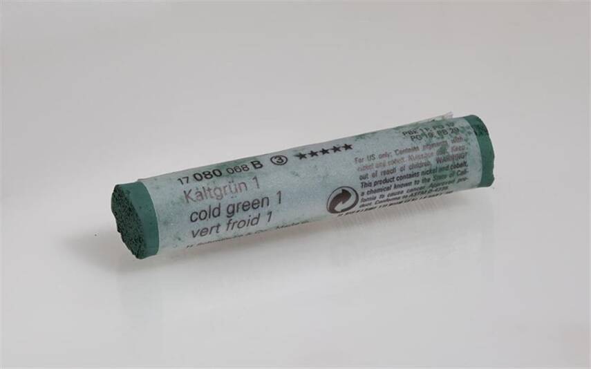 Schmincke Artist Soft Pastel Boya 080 B Cold Green 1 - 1