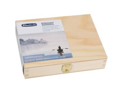 Schmincke Horadam Aquarell Ahşap Kutu Supergranulation Haze Colors 5x15 ml 74885 (1)