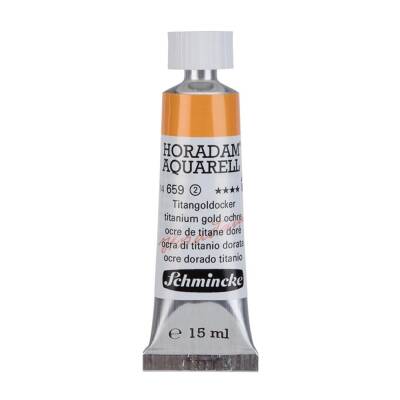 Schmincke Horadam Aquarell Artist Sulu Boya 15 ml 659 Titanium Gold Ochre Seri 2