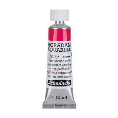 Schmincke Horadam Aquarell Artist Sulu Boya 15 ml 353 Permanent Carmine Seri 3