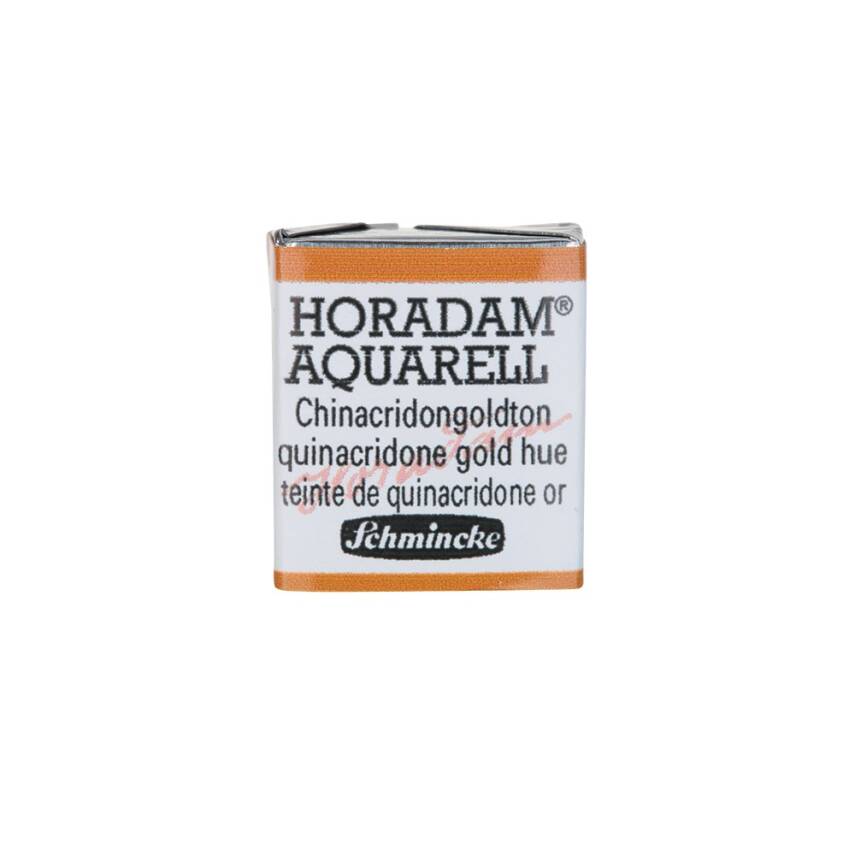 Schmincke Horadam Aquarell Artist Sulu Boya Yarım Tablet 217 Gamboge Gum Modern - 1