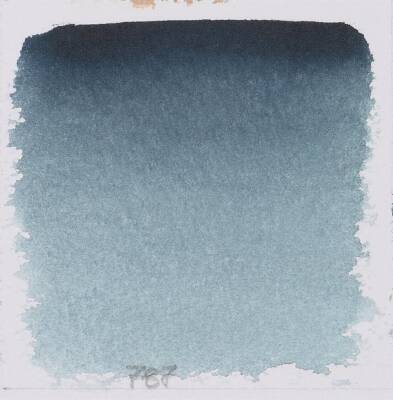 Schmincke Horadam Aquarell Artist Sulu Boya Yarım Tablet 787 Payne'S Grey Bluish (1)
