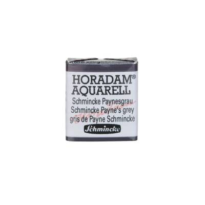 Schmincke Horadam Aquarell Artist Sulu Boya Yarım Tablet 783 Schmincke Payne'S Grey
