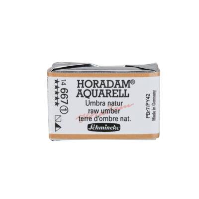 Schmincke Horadam Aquarell Artist Sulu Boya Tam Tablet 667 Raw Umber Seri 1 - 1