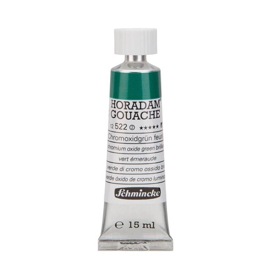 Schmincke Horadam Artist Guaj Boya 15 ml 520 Helio Green Bluish Seri 1  - 1