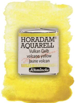 Schmincke Horadam Supergranulation Sulu Boya Volcano Yellow 1/2 Tab. - 1