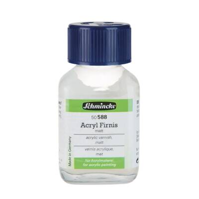 Schmincke Medium 588 Acrylic Varnish Mat Akrilik Verniği 60 ml