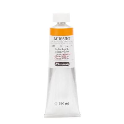 Schmincke Mussini Artist Yağlı Boya 150 ml Seri 3 223 Indian Yellow - 1