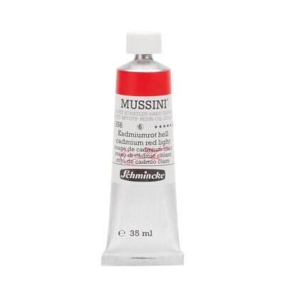Schmincke Mussini Artist Yağlı Boya 35 ml 356 Cadmium Red Light Seri 6  - 1