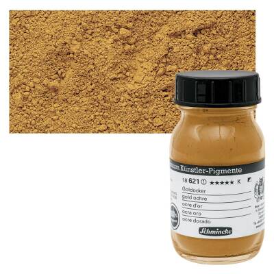 Schmincke Toz Pigment Gold Ochre 100 ml (1)