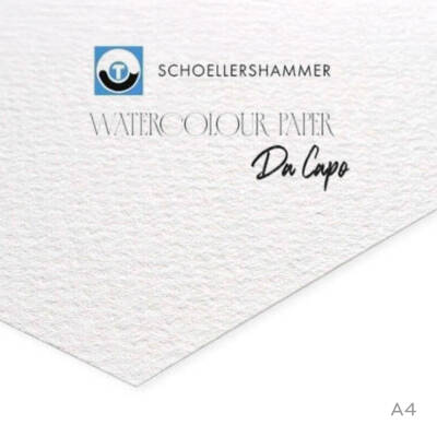 Schoellershammer Da Capo Watercolour 300gr A4 Tabaka