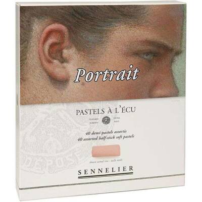 Sennelier Soft Pastel Boya Portrait Set 40 Renk Yarım Boy