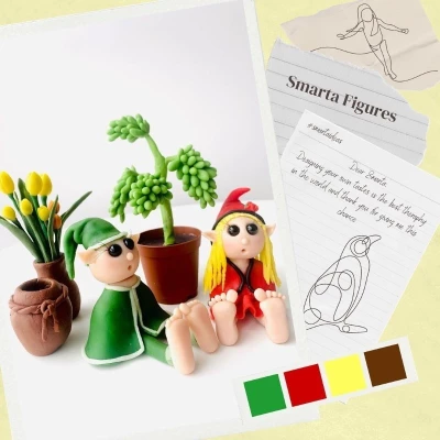 Smarta Havayla Kuruyan Model Hamuru 100gr Toprak (1)