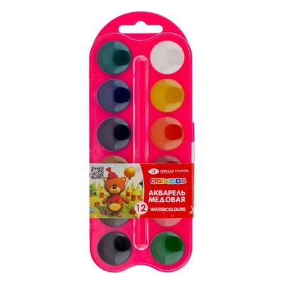 St. Petersburg Tsvetik Sulu Boya Set 12’li Pembe