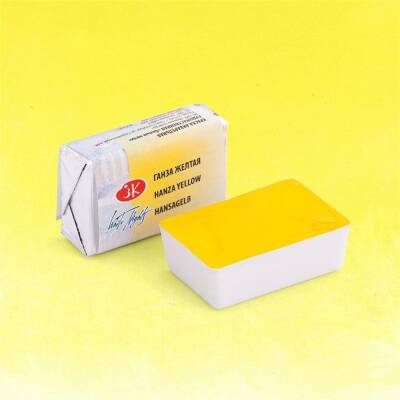 St. Petersburg White Nights 1/1 Tam Tablet Sulu Boya 215 Hanza Yellow