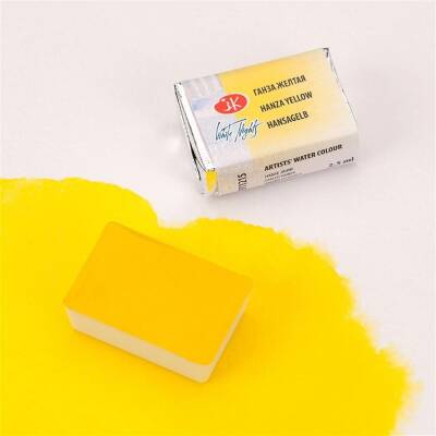 St. Petersburg White Nights 1/1 Tam Tablet Sulu Boya 215 Hanza Yellow