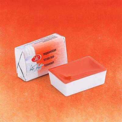 St. Petersburg White Nights 1/1 Tam Tablet Sulu Boya 226 Titian Red