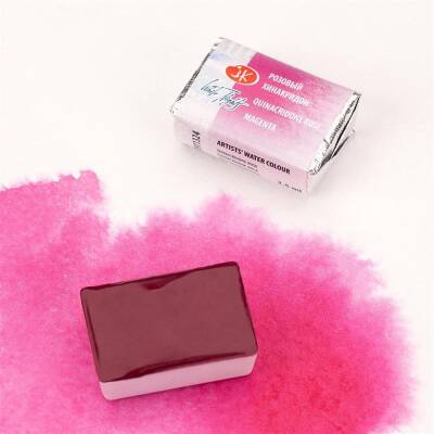 St. Petersburg White Nights 1/1 Tam Tablet Sulu Boya 324 Quinocridone Rose