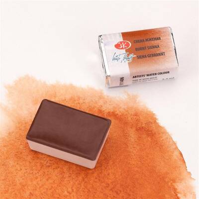 St. Petersburg White Nights 1/1 Tam Tablet Sulu Boya 406 Burnt Sienna