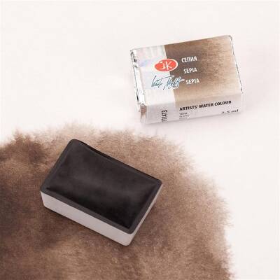 St. Petersburg White Nights 1/1 Tam Tablet Sulu Boya 413 Sepia