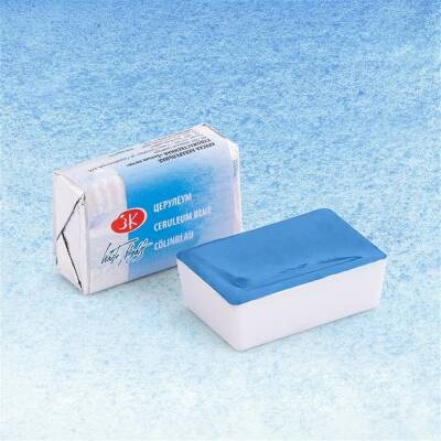 St. Petersburg White Nights 1/1 Tam Tablet Sulu Boya 503 Ceruleum Blue