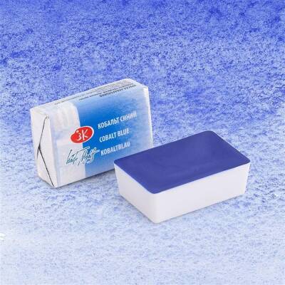 St. Petersburg White Nights 1/1 Tam Tablet Sulu Boya 508 Blue Cobalt