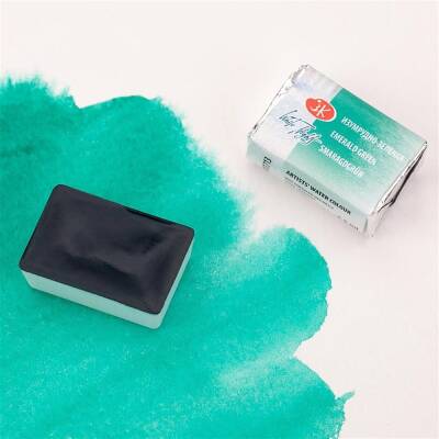 St. Petersburg White Nights 1/1 Tam Tablet Sulu Boya 713 Emerald Green