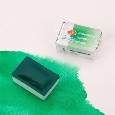 St. Petersburg White Nights 1/1 Tam Tablet Sulu Boya 717 Green Light