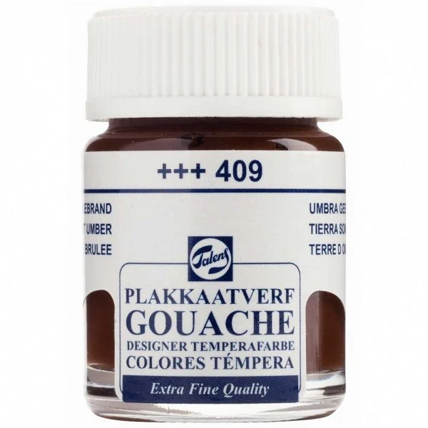 Talens Guaj Boya 16 ml 409 Burnt Umber - 1