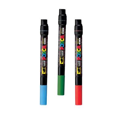 Uni Posca Pcf-350 Fırça Uçlu Akrilik Marker